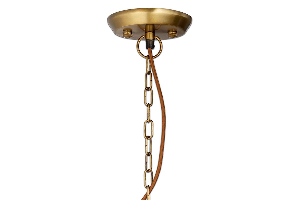 Kalsi Recycled Glass Pendant Light - Lustre - Large