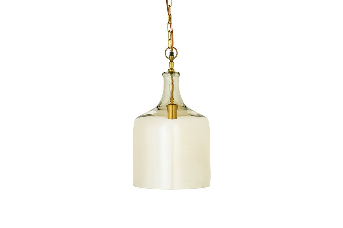 Kalsi Recycled Glass Pendant Light - Lustre - Small