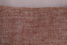 Kana Linen Cushion Cover - Rust