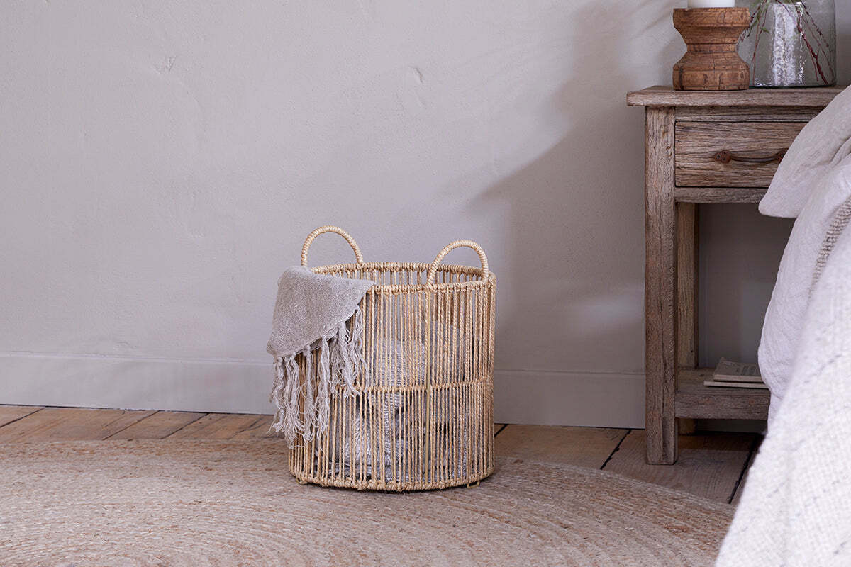 Kanika Jute Basket - Natural