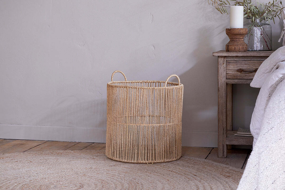 Kanika Jute Basket - Natural
