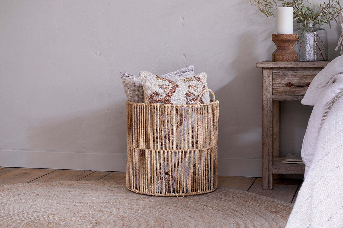 Kanika Jute Basket - Natural