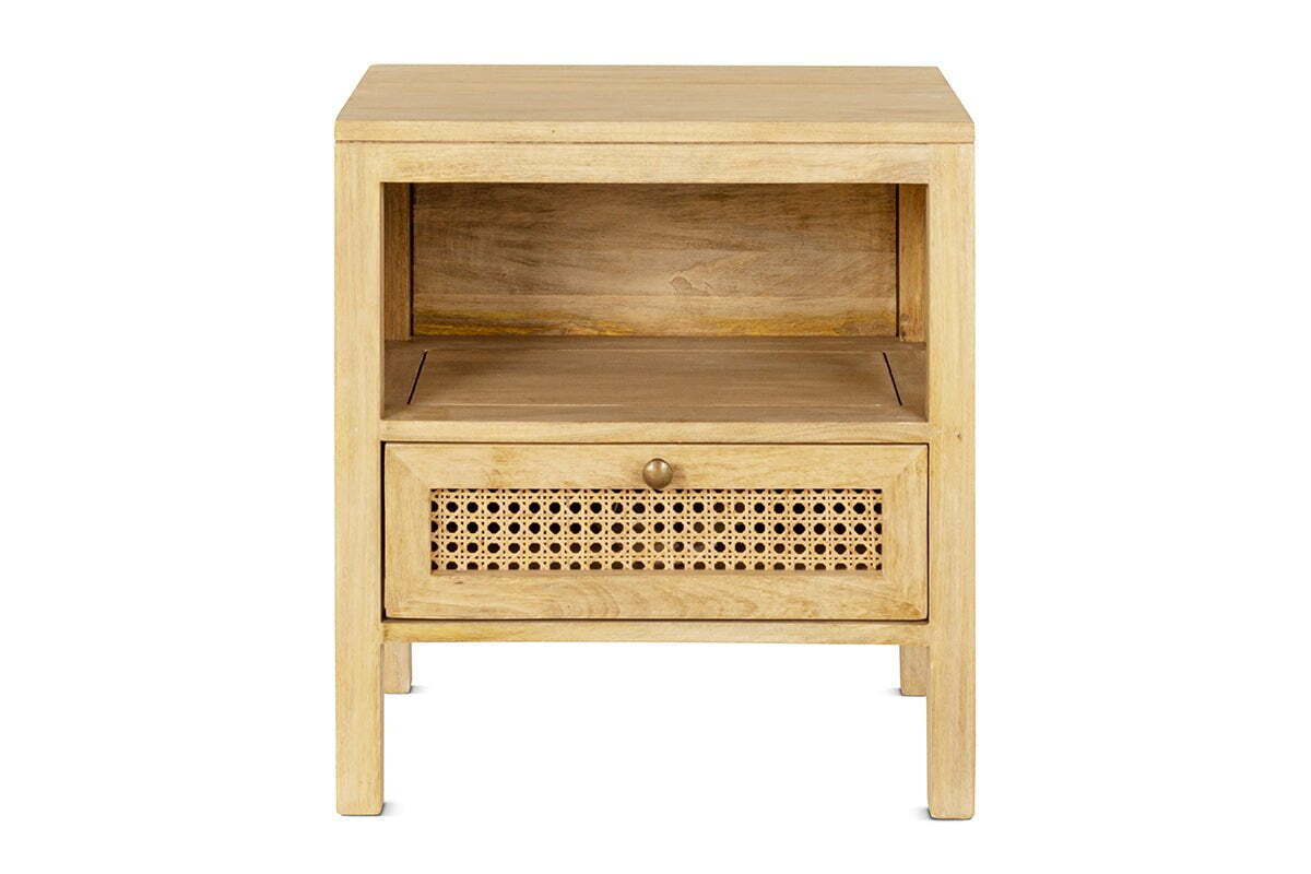 Kanz Mango Wood Bedside Table