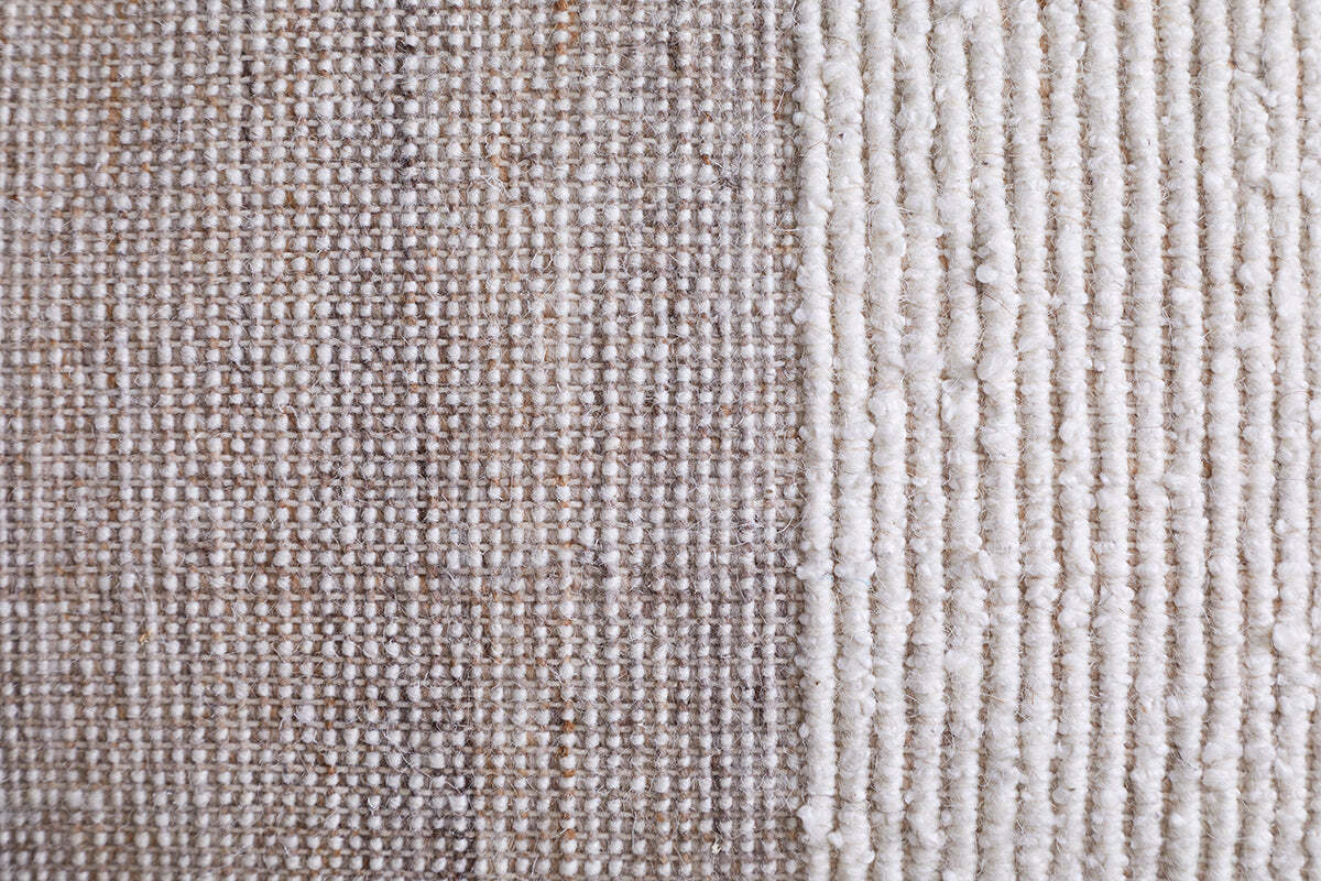 Karaya Cotton & Wool Cushion Cover - Natural