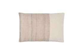 Karaya Cotton & Wool Cushion Cover - Natural