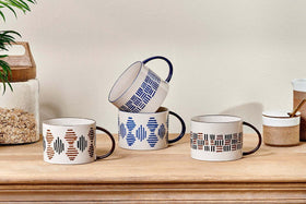 Karissa Mug - Black & Brown (Set of 2)