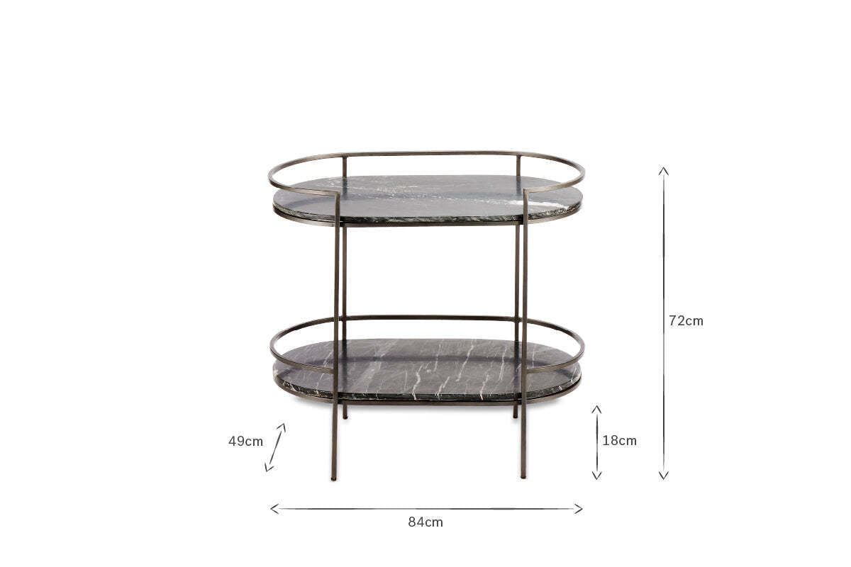 Karoko Marble Drinks Table