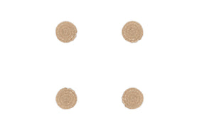 Keso Woven Coasters - Natural - (Set of 4)