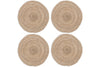 Keso Woven Placemats - Natural - (Set of 4)
