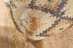 Kesu Kilim Pouf - Large