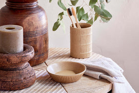 Kiani Ceramic Soap Dish - Cream