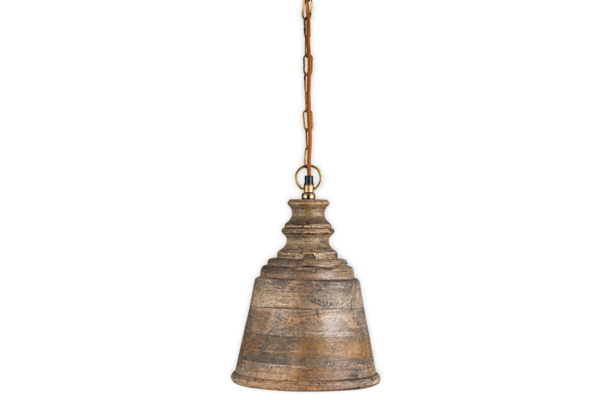 Koma Mango Wood Pendant - Ash Stain