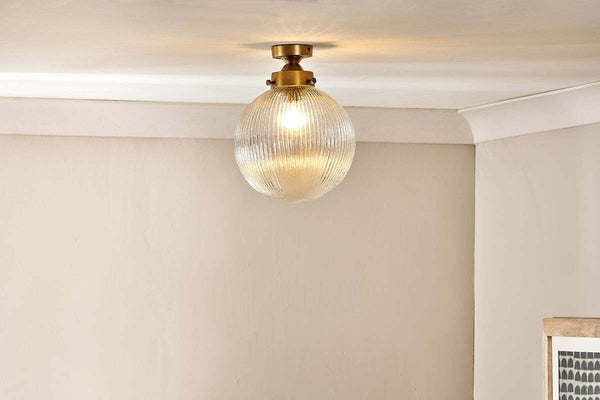 Konnie Bathroom Ceiling Light - Clear