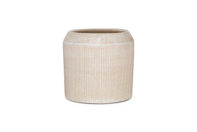 Kubo Ceramic Planter - Cream