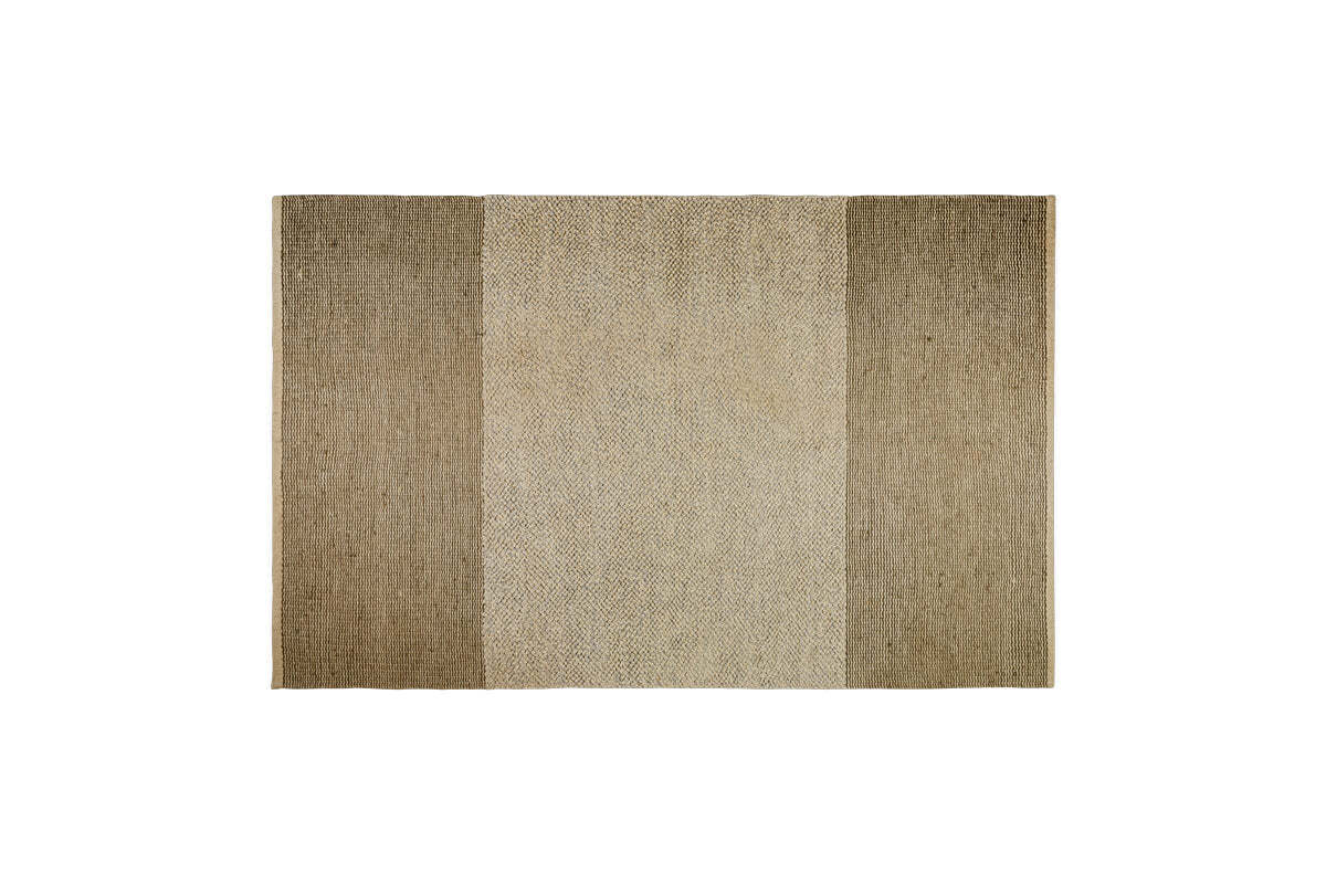 Kufri Jute Rug - Soft Blue & Brown