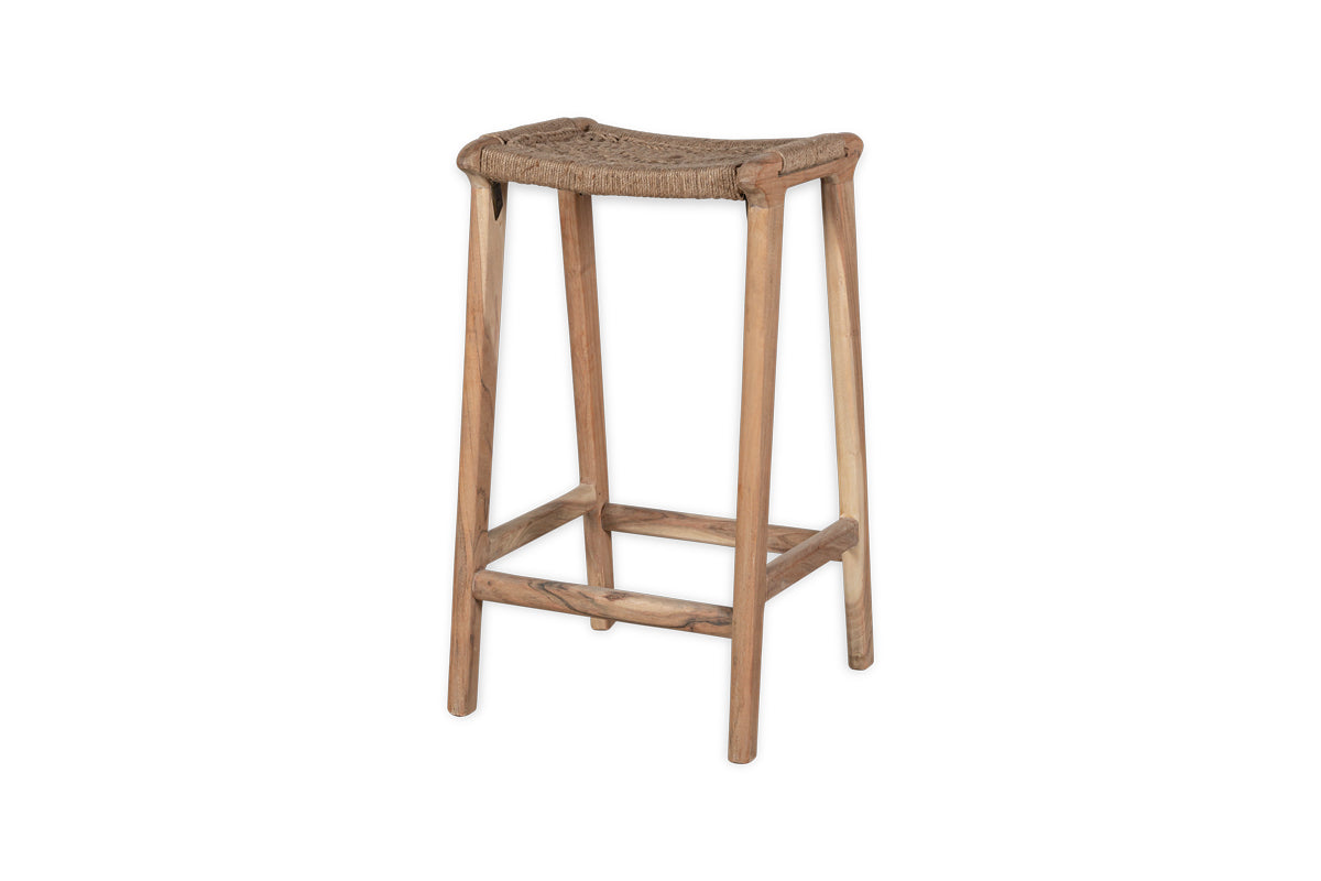 Vinay Woven Counter Stool - Natural