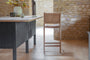 Nayan Leather & Jute Counter Chair - Tan