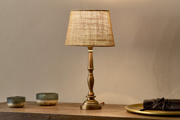 Lele Brass Table Lamp - Brass