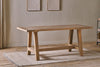 Indali Mango Wood Dining Table - Natural - Small