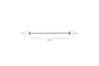 Laila Hanging Rail - Iron