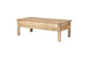 Laali Grooved Mango Wood Coffee Table - Natural-Trade nkuku