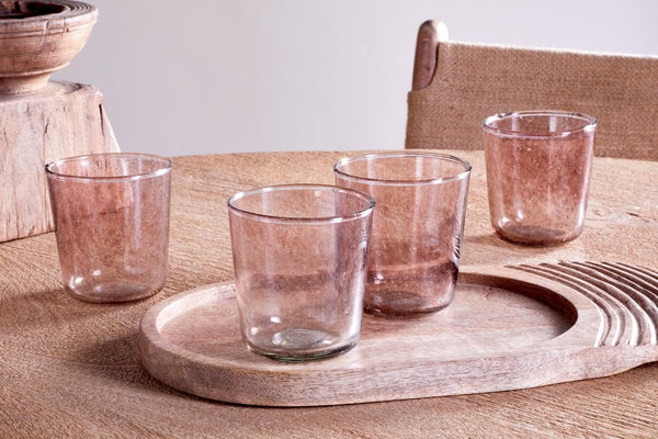 Llanera Tumbler - Plum - (Set of 4)-Trade nkuku