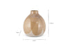 Lucia Ceramic Vase - Terracotta Mix