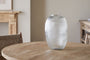 Linsy Ribbed Glass Vase - Clear