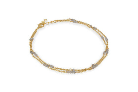 Lavana Anklet - Labradorite