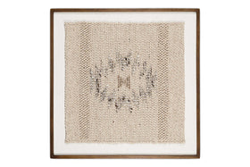 Lena Textured Wall Art - Off White