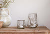 Linora Recycled Glass Tealight Holder - Clear