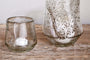 Linora Recycled Glass Tealight Holder - Clear