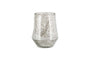 Linora Recycled Glass Tealight Holder - Clear