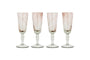 Llanera Champagne Glass - Plum - (Set of 4)