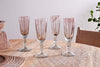 Llanera Champagne Glass - Plum - (Set of 4)