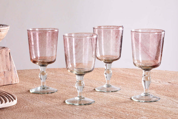 Llanera Wine Glass - Plum - (Set of 4)