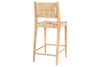 Lohanda Acacia & Munja Grass Counter Chair - Natural