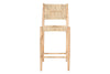 Lohanda Acacia & Munja Grass Counter Chair - Natural