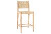 Lohanda Acacia & Munja Grass Counter Chair - Natural