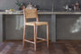 Lohanda Acacia & Munja Grass Counter Chair - Natural