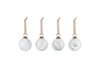 Lohara Baubles - White (Set of 4)