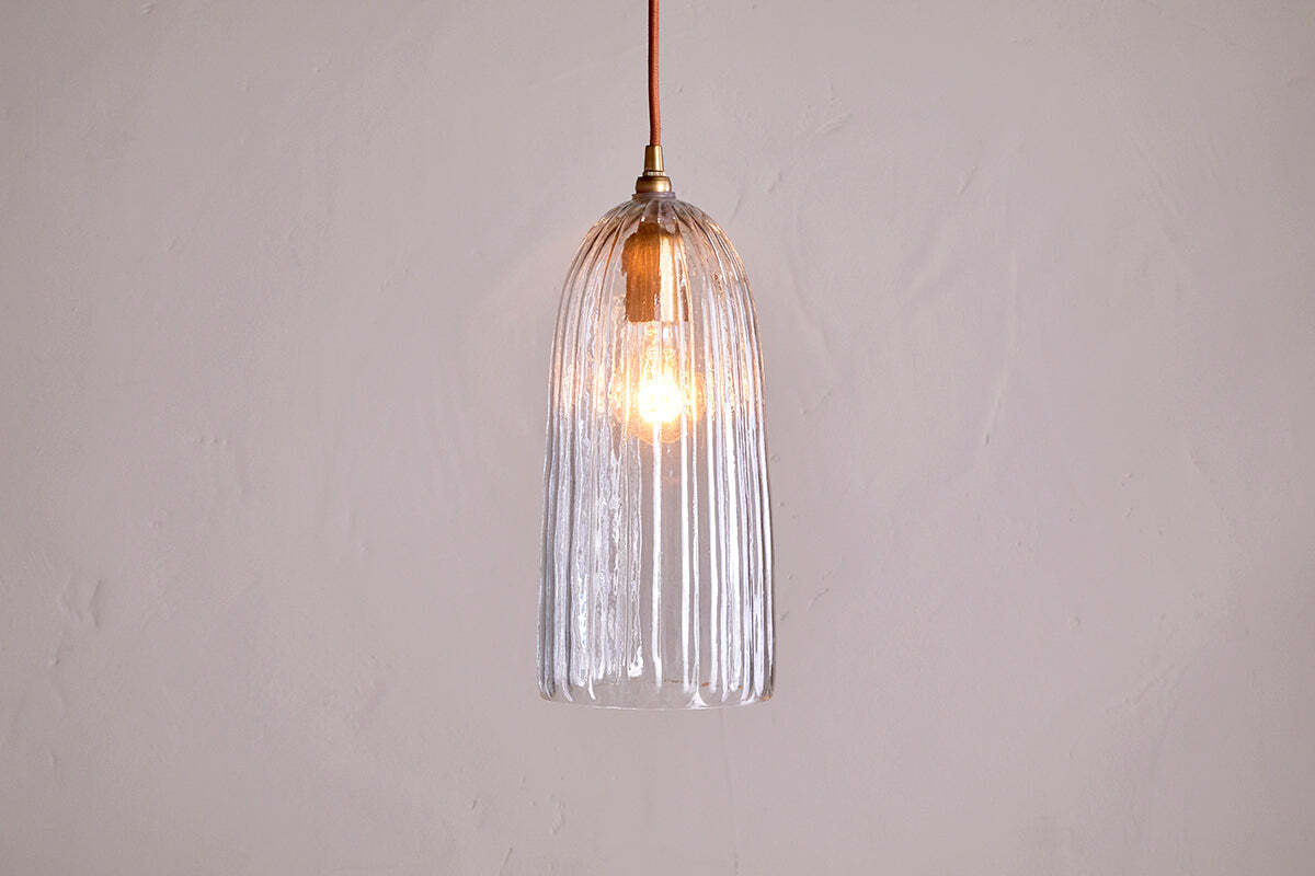 Lumina Recycled Glass Pendant - Clear