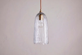 Lumina Recycled Glass Pendant - Clear