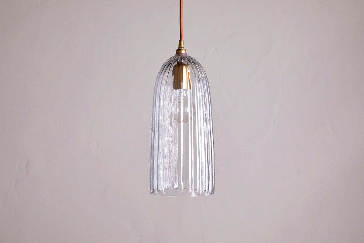 Lumina Recycled Glass Pendant - Clear