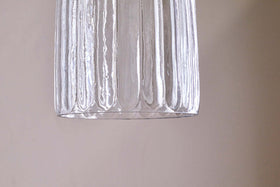 Lumina Recycled Glass Pendant - Clear