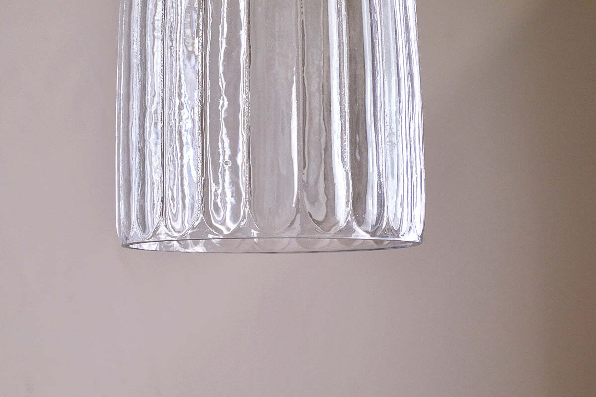 Lumina Recycled Glass Pendant - Clear
