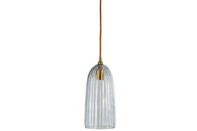 Lumina Recycled Glass Pendant - Clear