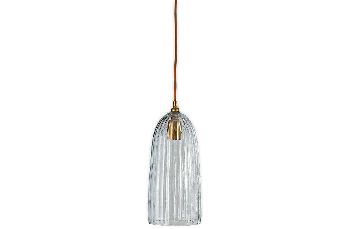 Lumina Recycled Glass Pendant - Clear
