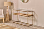 Luzon Iron & Mango Wood Display Console Table