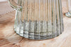 Minati Ribbed Glass Jug - Clear-Trade nkuku